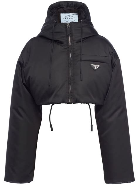 prada jacket puffer|prada puffer jacket farfetch.